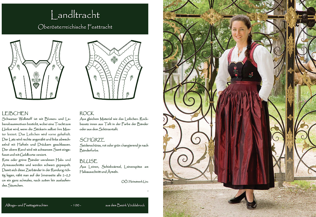 Landltracht oberösterr. Festtracht